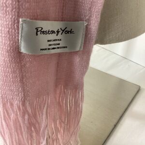 Preston & York Pink Scarf